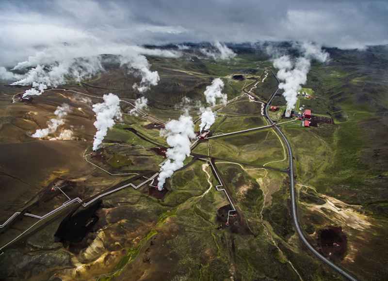 Krafla, estación de energía